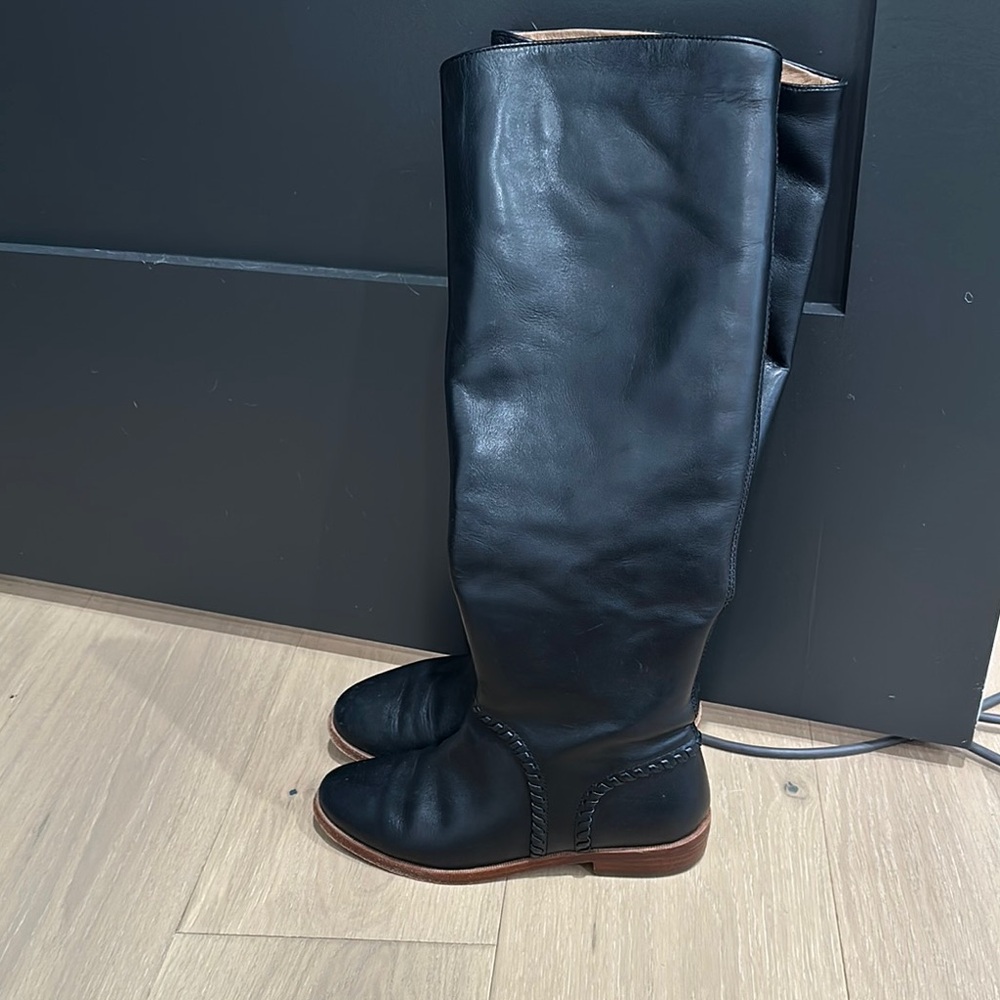 UGG Black Over the Knee Boots with Classic Design